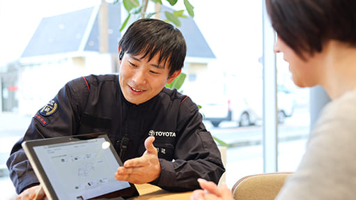 お客様への説明・アドバイス